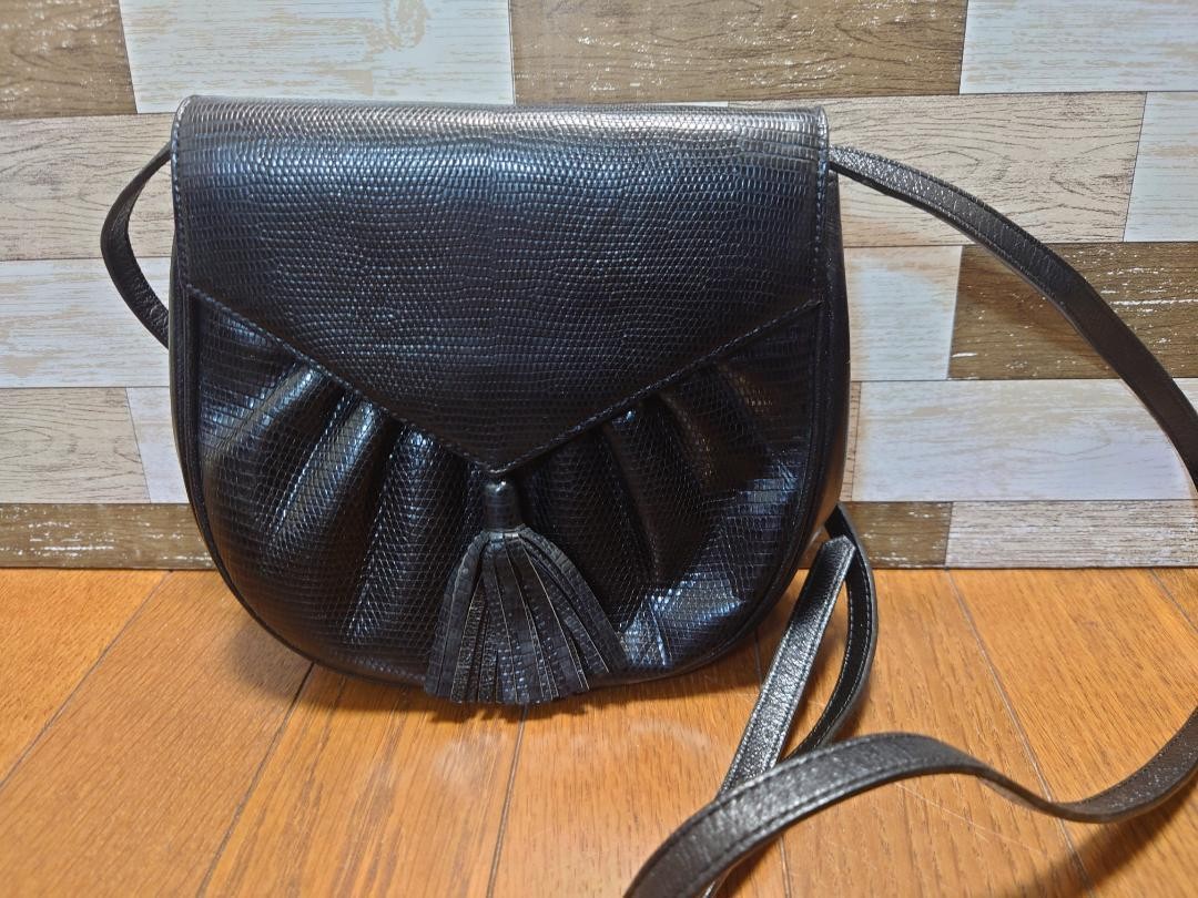 YSL Yves Saint Laurent Mini Borsa a Tracolla Nera Autentica