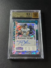 TREVOR LAWRENCE BGS 9.5 2021 PANINI CONTENDERS 101B CRACKED ICE ROOKIE AUTO 8/21