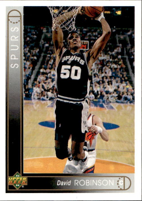 Figurina NBA Upper Deck 1993/94 # 50 David Robinson San Antonio Spurs