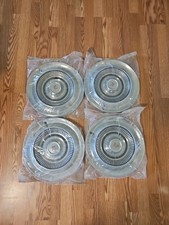 Nos Set Of 4 14 Hub Cap Wheel Cover 283 1965 American Rebel Nash Rambler. Rare Nos Set Of 4 14 Hub Cap Wheel Cover 283 1965 American Rebel Nash Rambler. Rare