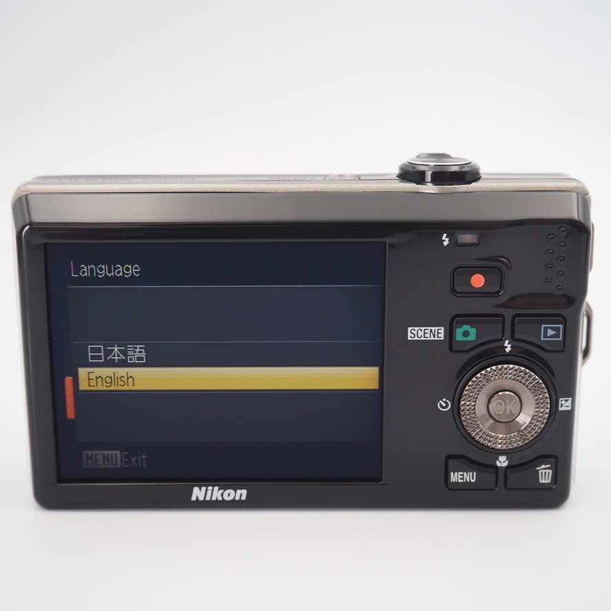 N Mint] Nikon COOLPIX S6000 Digital Camera Noble Black 14.2MP 7x