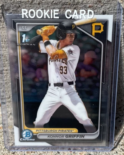 2024 [1st Bowman] Chrome KONNOR GRIFFIN (RC) Rookie Card #BDC-22