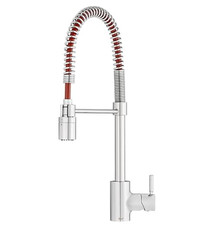 Danze DH451188CR Single Handle Pre-Rinse Kitchen Faucet Chrome/Red