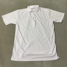 Collars  Co Dress Collar Polo Shirt Mens Small White Featherweight Relaxed