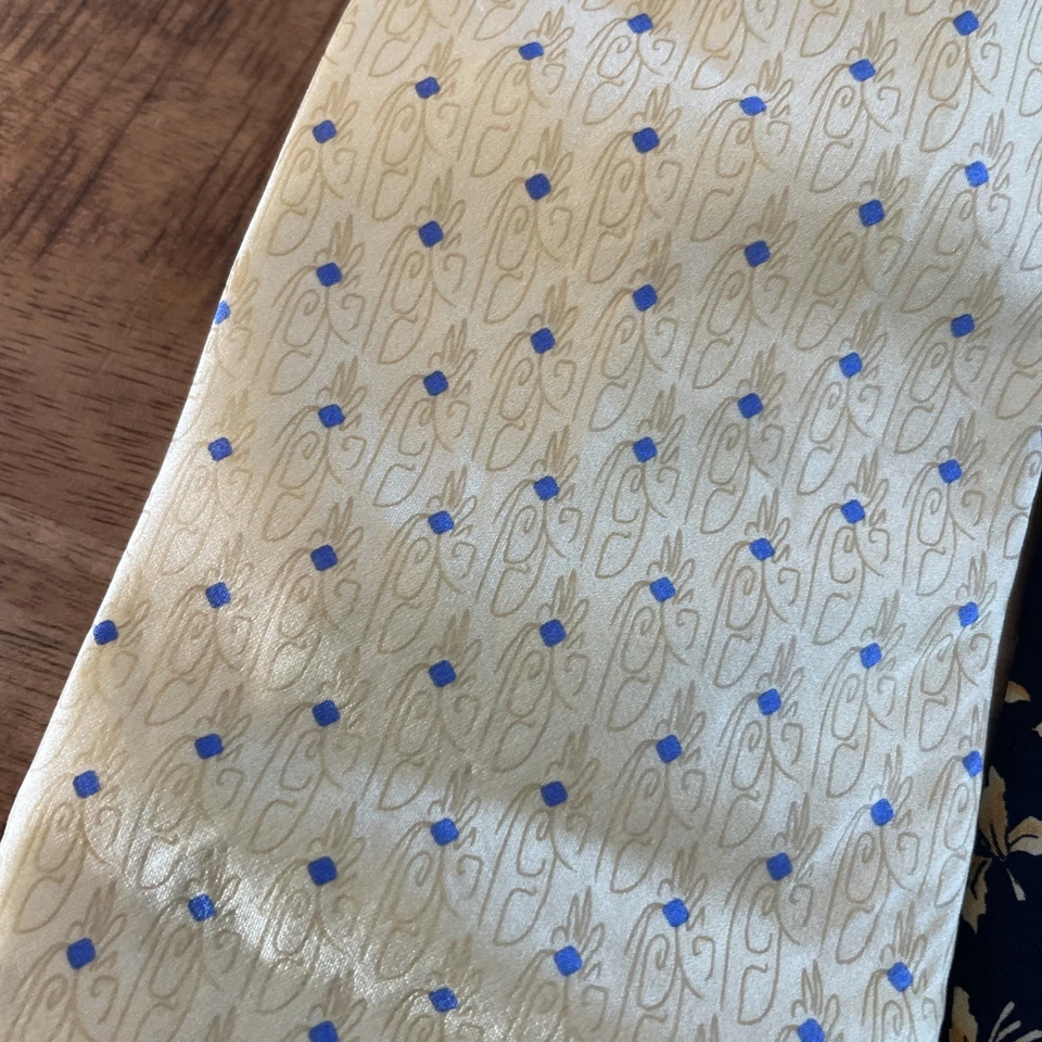 Jerry Garcia Lote de 3 Corbatas Corbata de Seda Arte Abstracto Grateful Dead ¡BONITA! Foto 2 de 4