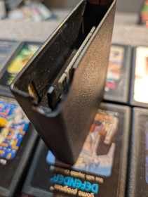 Atari 7800 Console With 16 Games Tested Defender  Space Invaders Xevious