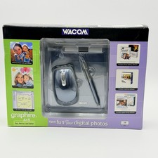 Wacom Graphire4 4x5 Pen Tablet Mouse CTE-440B Open Box Complete USB