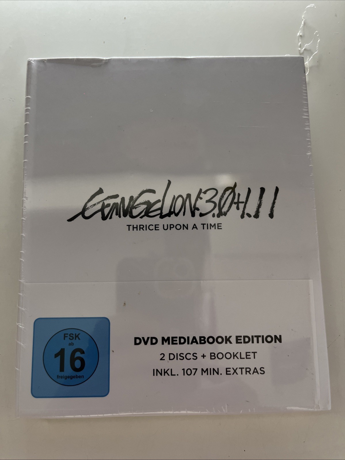 Evangelion: 3.0+1.11 Thrice Upon a Time (Mediabook Special Edition) (DVD German.