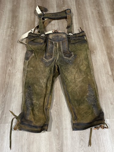 Goethe Lederhosen Size 52 Moser Leder Hosen Leather Sehr Gut Men’s Fashion