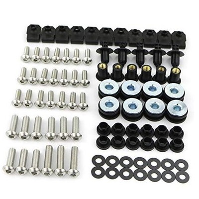 Stainless Steel Full Set Fairing Bolts Kits for YZF R6 1999 2000 2001