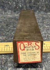 Vintage QRS Word Roll 3115 Three O'Clock In The Morning Waltz