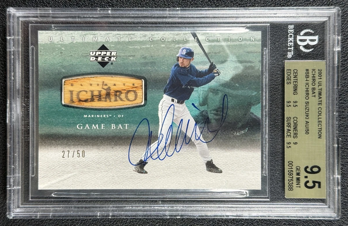 Ichiro Suzuki Seattle Mariners Baseball Autographed Sports Trading