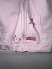 Disney Minnie Hood Disneyland Pink Hoodie Bejeweled Sparkles Kids Size Large — photo 3