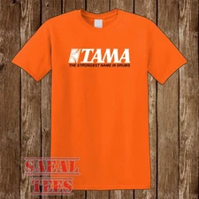 TAMA Drums Men's Orange Size S-5XL