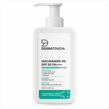 DERMATOUCH Niacinamide 4 SPF 50 Sunscreen Lotion 200ml - All Skin Types