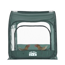 Portable Chicken Run, Pop Up Chicken Tent for Small Animals Outdoor Gardening...