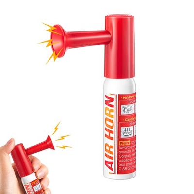 1 Pack Mini Air Horn for Personal Safety 0.88 Oz Stadium Air Horn Prank Portable