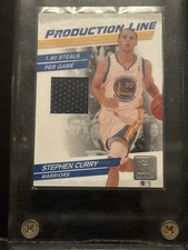 2010-11 STEPHEN CURRY 292 /399 Jersey Patch Production Line