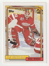 Tim Cheveldae - Detroit Red Wings (NHL Hockey Card) 1992-93 Topps # 310 - Mint
