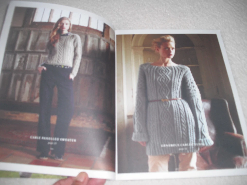 Debbie Bliss Blue Faced Leicester Aran Pattern Book. 13 Patterns - Image 3 of 4