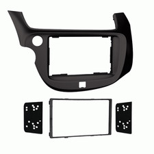 Metra 95-7877B Black Double Din Installation Kit For 2009-Up Honda Fit Vehicles