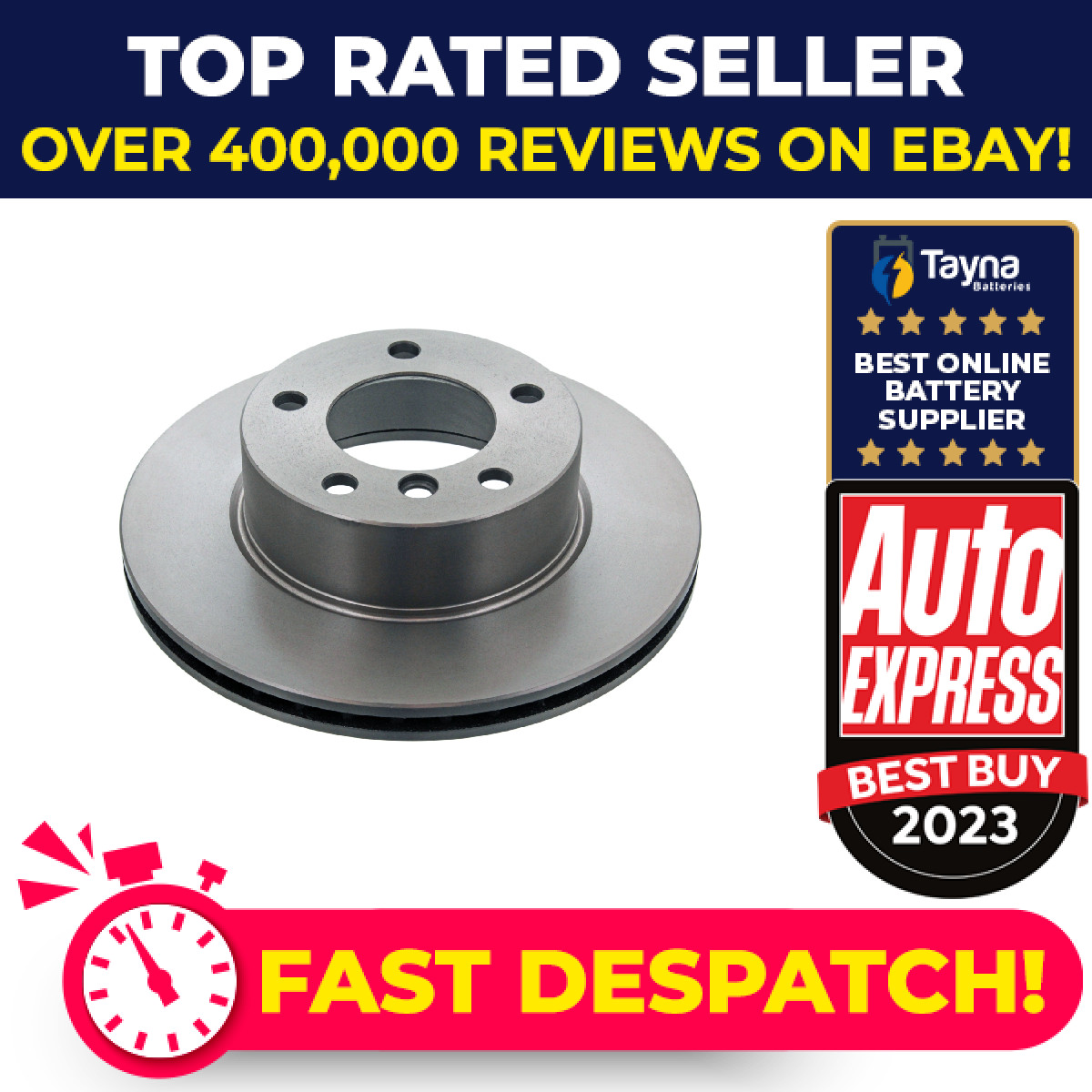 2x Brake Discs Pair Vented Front 284mm 23535 Febi Set 34116764629 34116854996