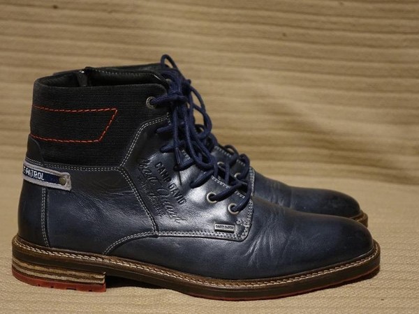 Men Camp David Boots Navy Suede 41