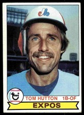 Tom Hutton 2016 Topps #673 65th Anniversary Buybacks Red Stamp
