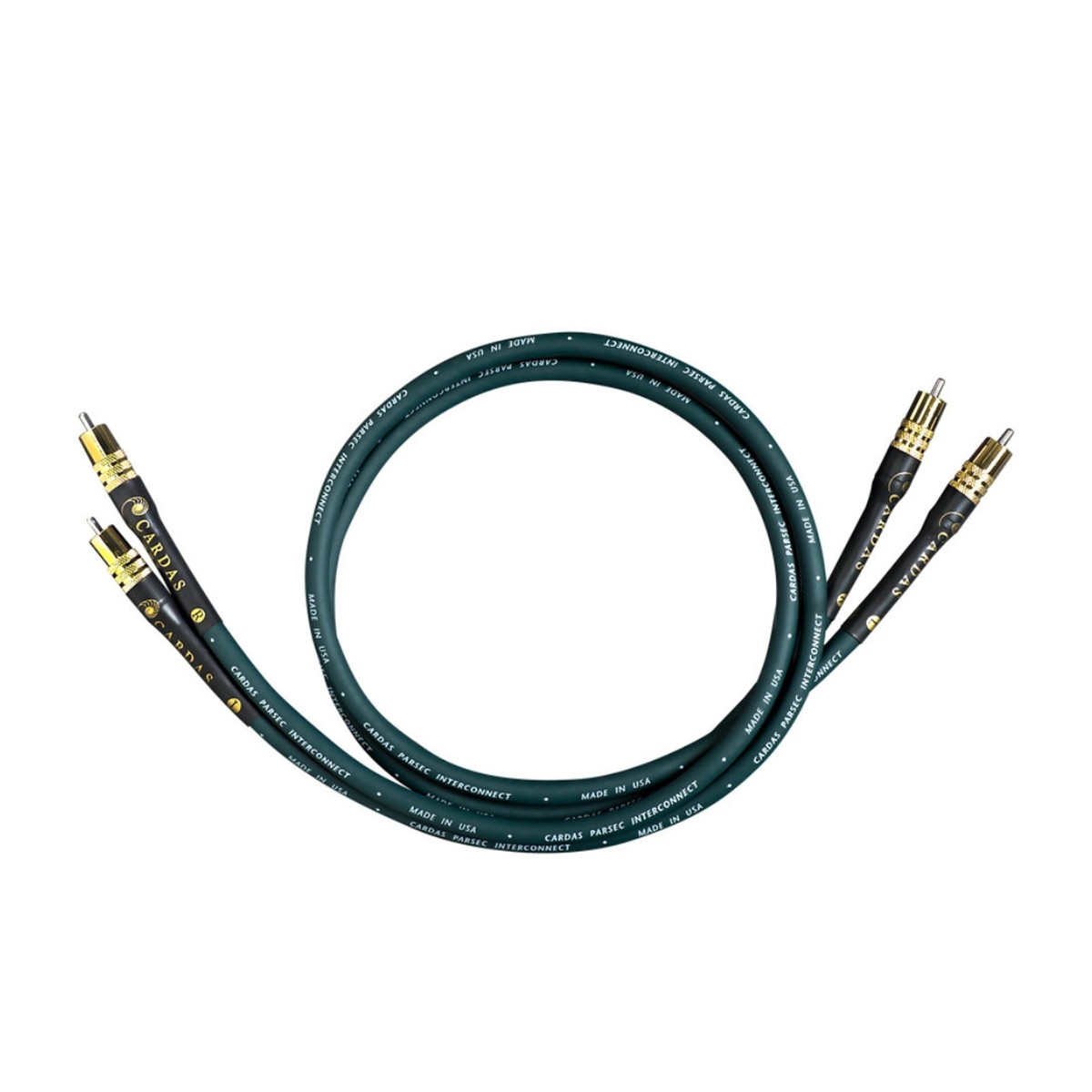 Cardas Audio Parsec Interconnect Cable - 1.0 Meter, RCA to RCA