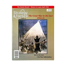 SPI Strategy & Tactics #192 w/The Great War in the East 1914-18 Mag VG+