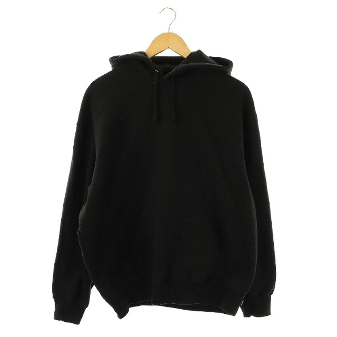 Sweat à capuche Supreme 24AW satin appliqué doux doublé polaire M noir MI d'occasion 8ca8fbfc63b