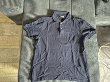 MNG Herren Polo blau Kurzarm Regular Fit Gr. ...