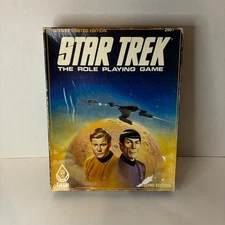 Star Trek The Role Playing Game Deluxe Limited Edition 2001 Complete 2nd Edition