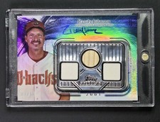 2025 Topps Sterling Randy Johnson Autograph 2001 Jersey Bat AUTO #'d 8/10 Dbacks
