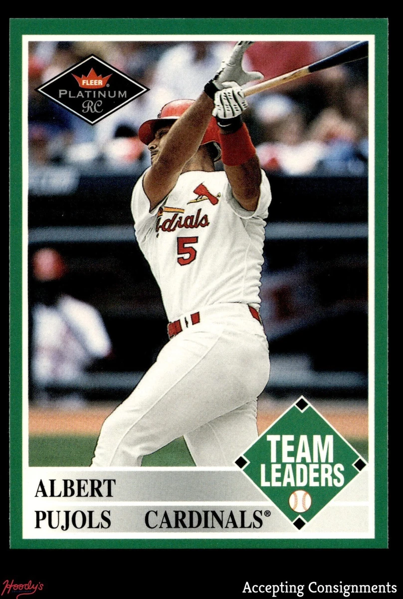 Fleer Albert Pujols Rookie Baseball Sports Trading Cards