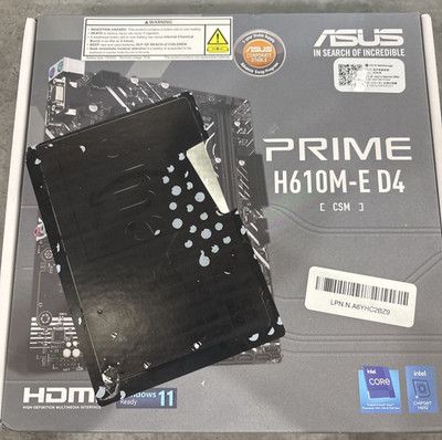 ASUS Prime H610M-E D4-CSM LGA 1700 mATX Intel Motherboard