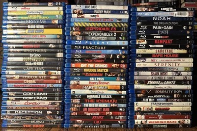 Huge Blu Ray Movie Lot #4 You Pick & Choose Discounts & Combined Shipping!