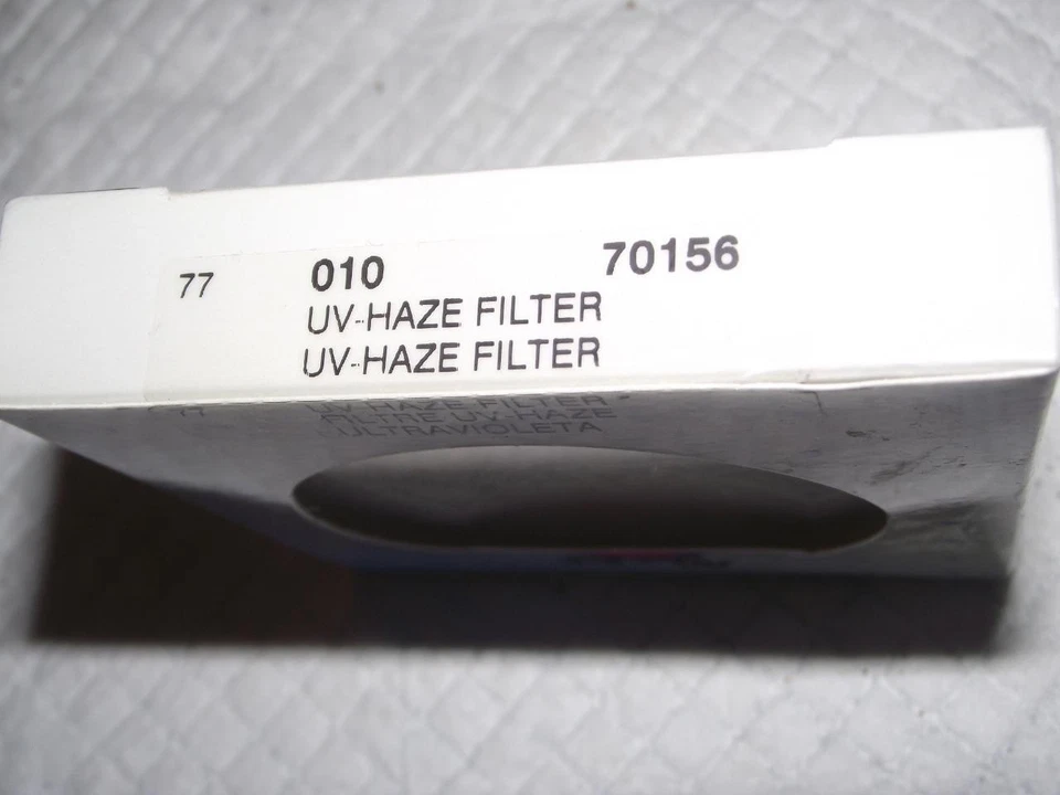B + W 77MM UV HAZE ULTRAVIOLETA FILTER, NEW IN BOX - Image 2 of 4