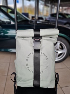 Airpaq Rucksack Rolltop | Schwarz, Grau, Blau, Gelb, Mint | 21 Liter | Neu