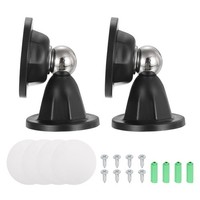 "2 StüCk Magnetischer TüRstopper FüR Rv, 3\\\" KlebefläChe, Matt Schwarz"