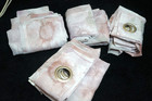 Set of 4 Floral Grommet Curtain Panels pastel 50x84 Window Drapes — photo 1