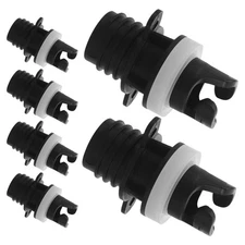  6pcs Inflatable Kayak Pumping Head Connector - Paddle Board Valve Pump Adapter