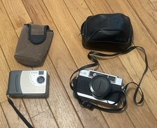 Lot 2 Cannon L-3 Lavec Camera  Casio LCD Digital Camera UNTESTED