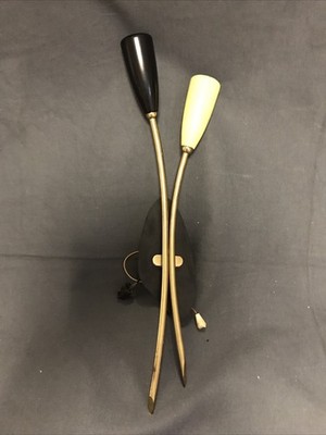 50er/60er Wandlampe Lampe Messing lamp 2er Sputnik mid century 50s/60s