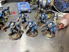 Ultramarines Terminator Squad - Well Painted ...