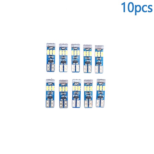 10Pcs Bright LED Bulbs T5 W3W W1.2W 70 73 74 Auto Dashboard Gauge Lamp Indicator - Photo 12/19