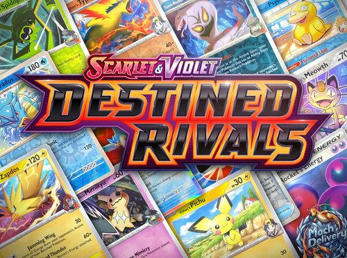 Pokémon Destined Rivals Reverse Holographic & Holo Rare Pick Your Card