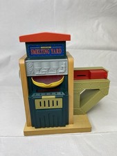 Thomas Wooden Railway Track - Sodor Smelting Yard VeryRare - Learning Curve BRIO