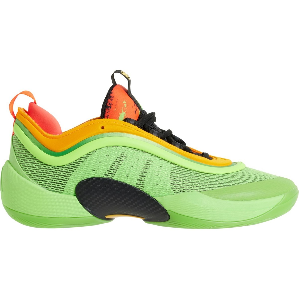 Adidas Men's D.O.N. Issue 6 Basketball Shoe Green Orange IG9089