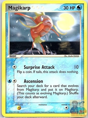 Error Magikarp 67/112 Common FireRed & LeafGreen Pokemon Lightly Played